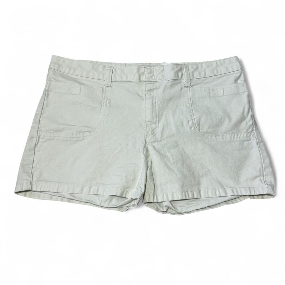 Levi's Y2K L2 Window Shorts Cream Velcro Pocket Women’s Size 11